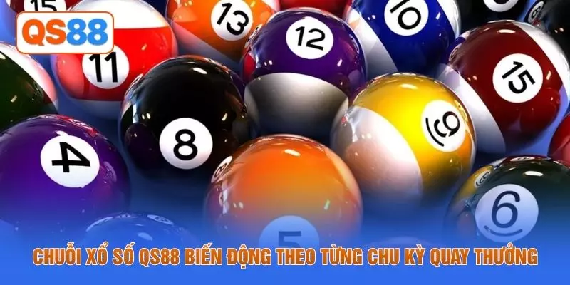 Chuỗi xổ số QS88 biến động theo từng chu kỳ quay thưởng